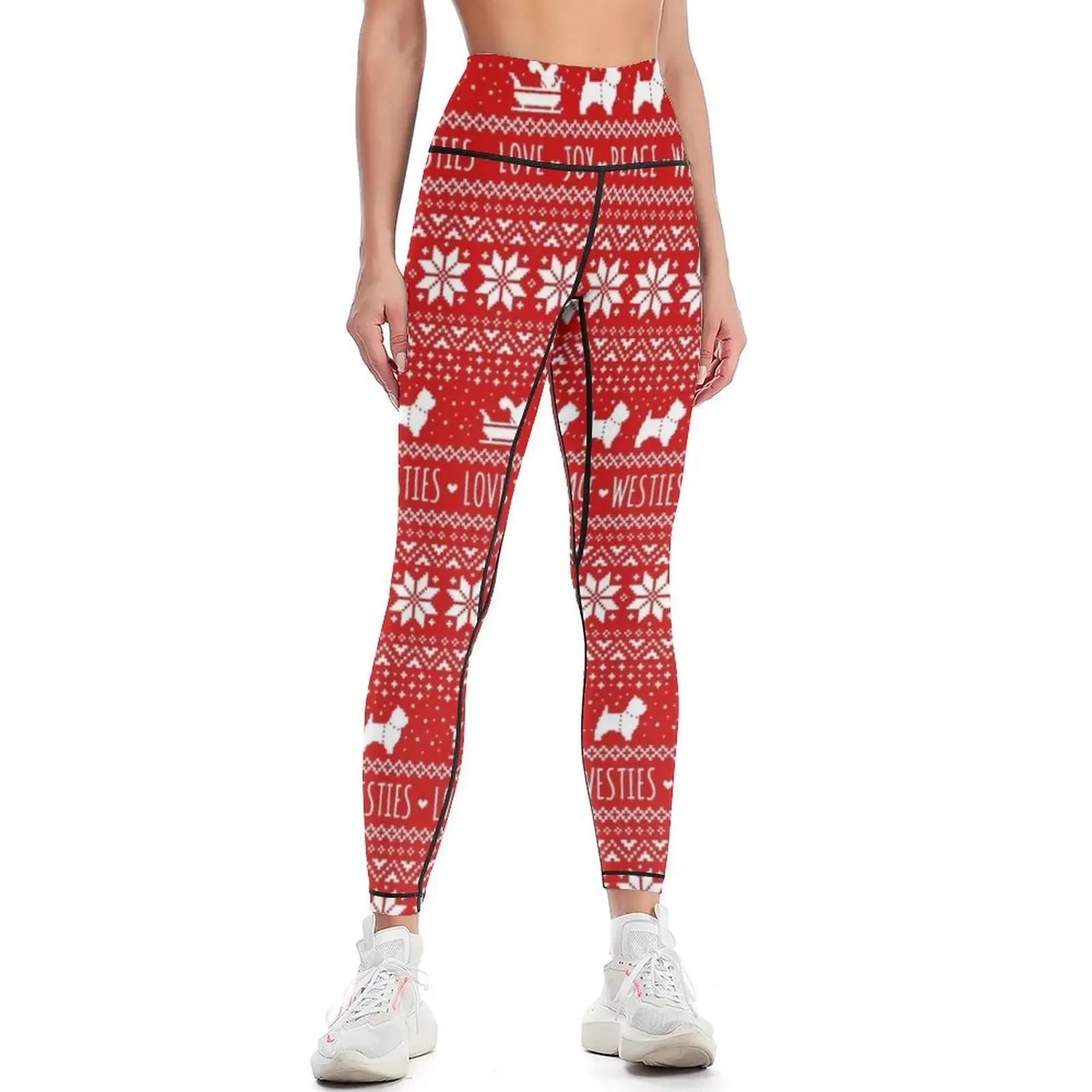 Yoga Fitness Holiday - Love Joy Peace Westies | West