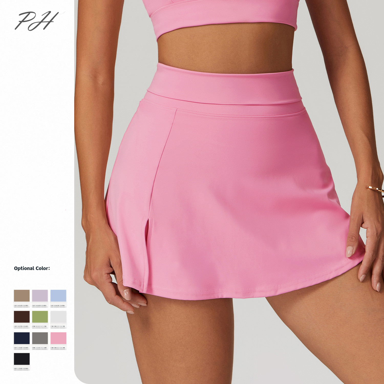 Yoga Fitness Dress - Women's Yoga Short Skirt Golf Tennis