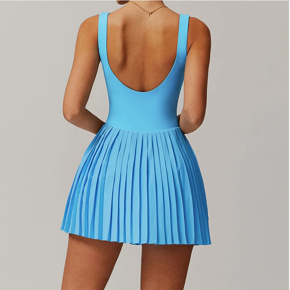Yoga Fitness Dress - Yoga Set Naked Tennis Dress Women's