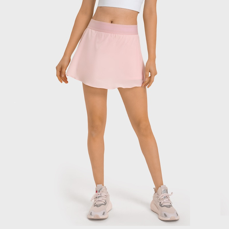 Yoga Fitness Dress - Women 2 In 1 Sport Tennis