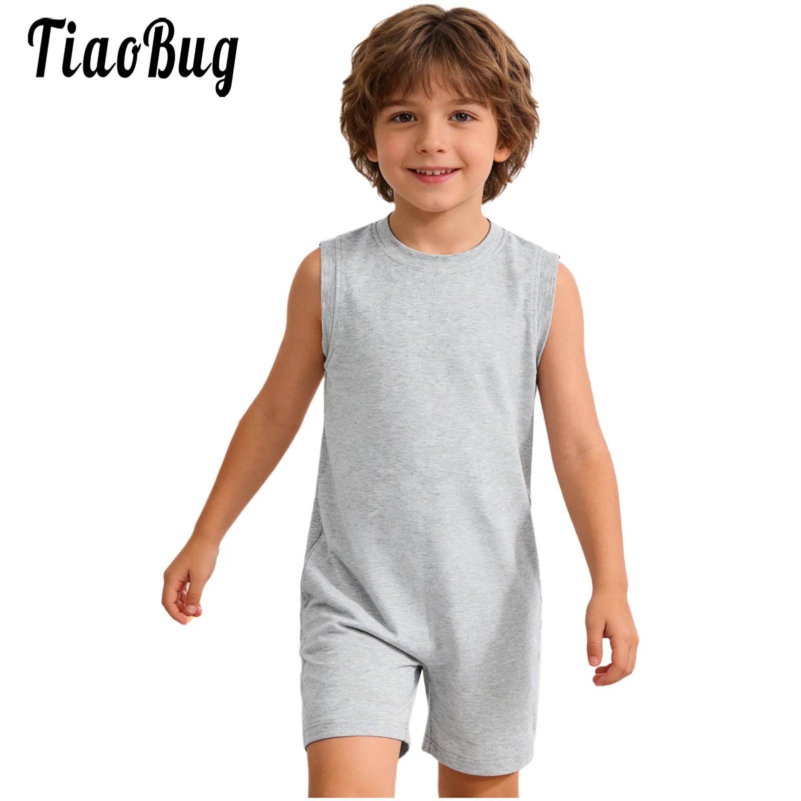Yoga Fitness Jumpsuit - Kids Boys Girls Special Needs Adaptive