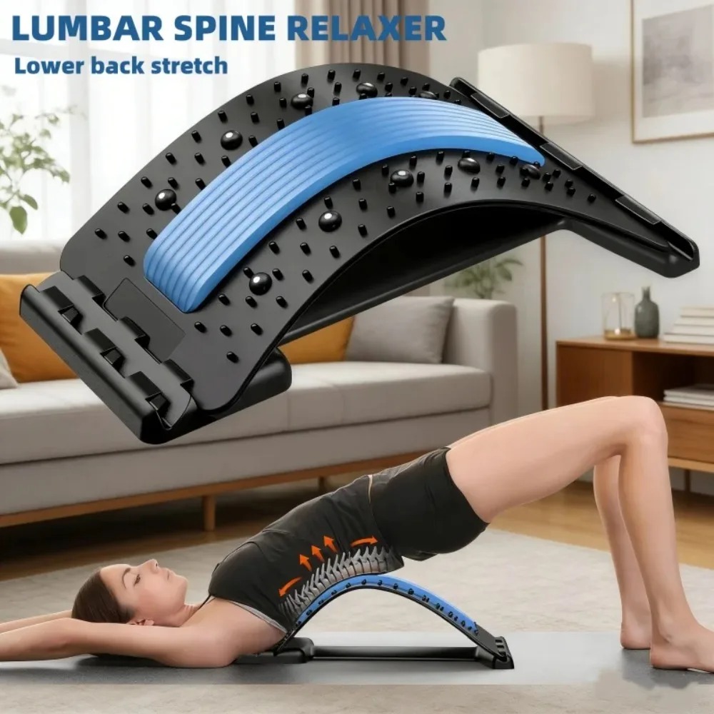 Lumbar Back Stretcher 4 Level  - Posture Corrector Back recension och pris