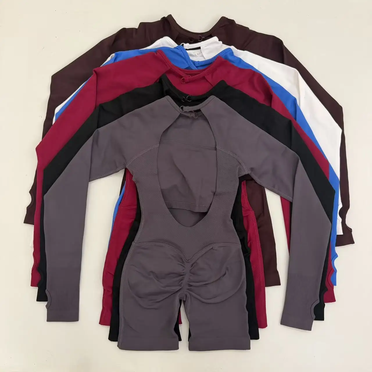 Long Sleeve Quick Dry Yoga Jum - Yoga Fitness Jumpsuit recension och pris