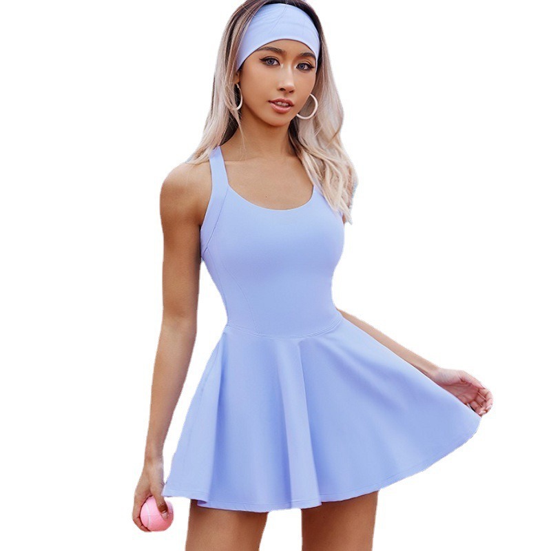 Women's Tennis Skirt Dress Spo - Yoga Fitness Dress recension och pris
