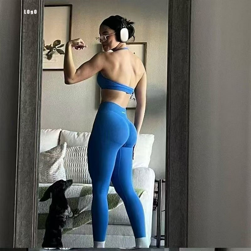 Df Logo Women Seamless Sports  - Yoga Fitness Logo Design recension och pris