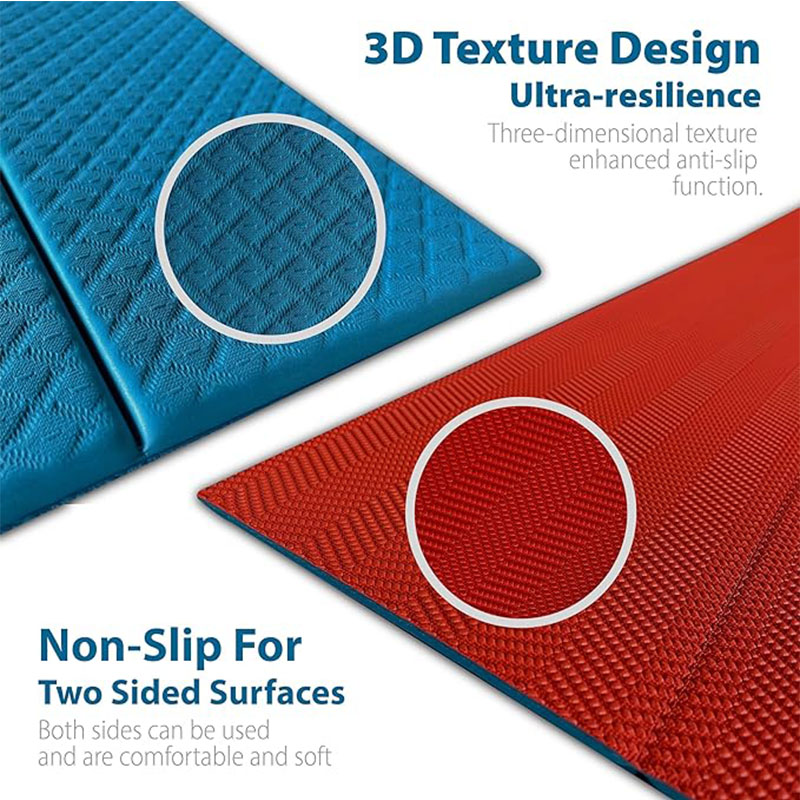 Custom TPE Non-Slip Yoga Mat E - Yoga Fitness Logo Design recension och pris