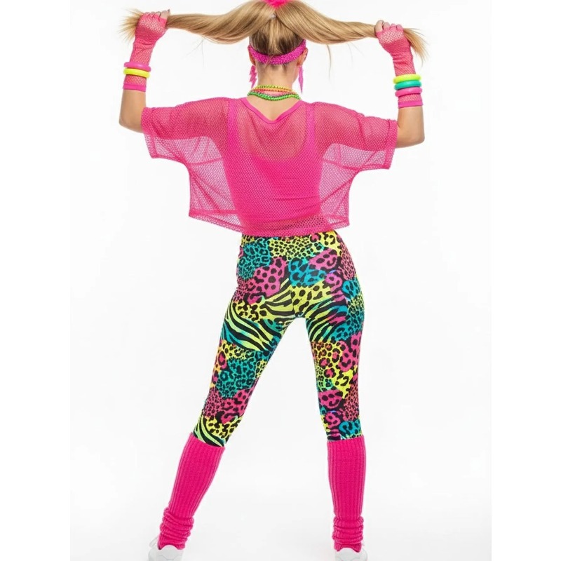 1980s Retro Dance Party Wear B - Yoga Fitness Holiday recension och pris
