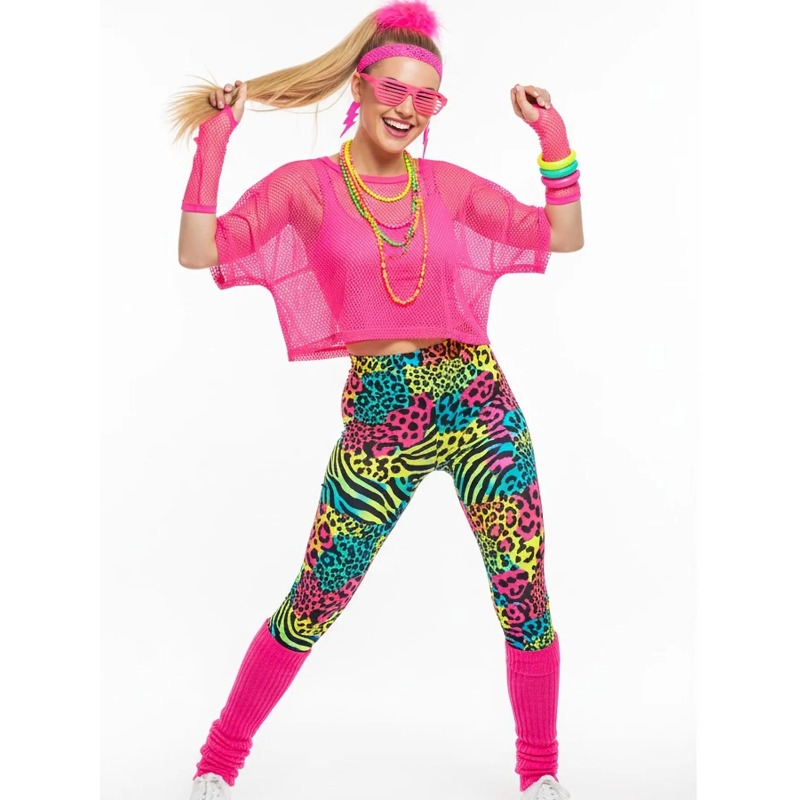 1980s Retro Dance Party Wear B - Yoga Fitness Holiday recension och pris