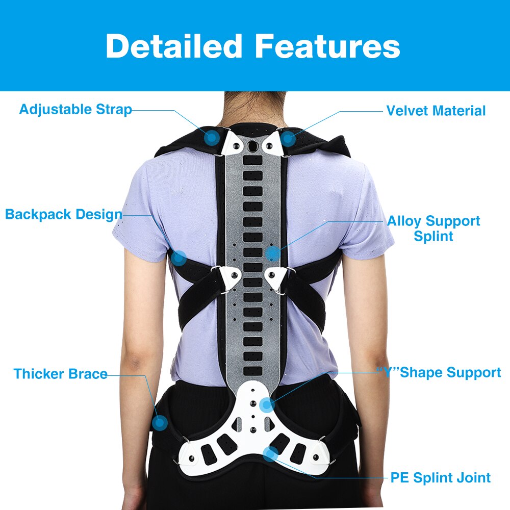 Lumbar Spinal Bad Back Posture - Posture Corrector Back recension och pris