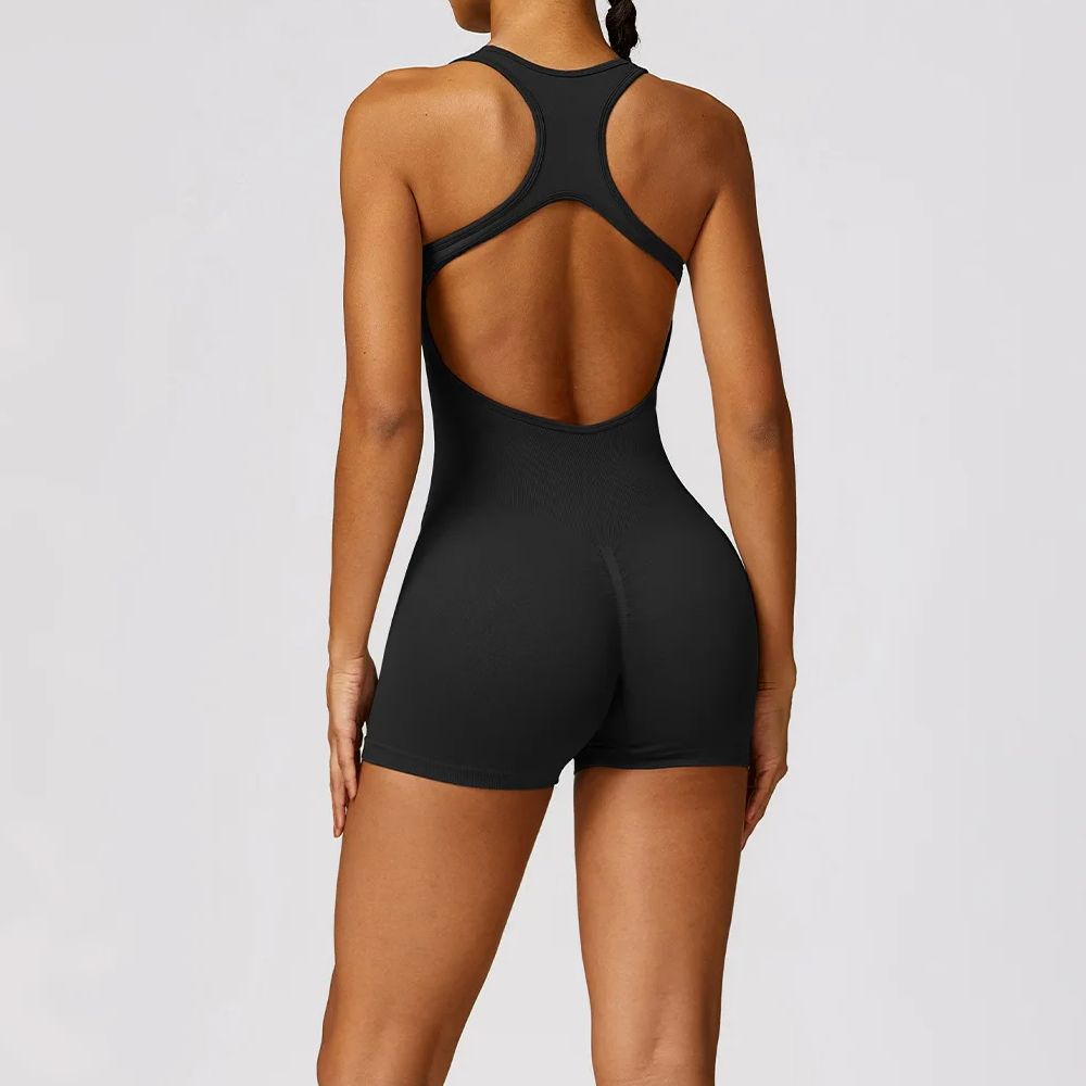 Sexy Back Jumpsuit Gym Set Wom - Yoga Fitness Jumpsuit recension och pris