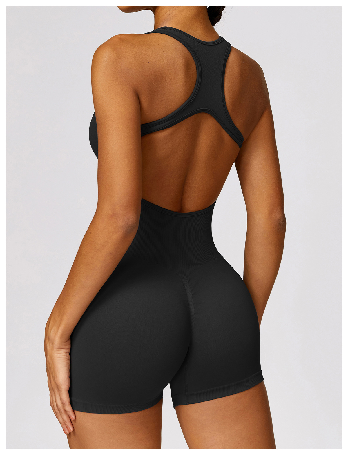 Sexy Back Jumpsuit Gym Set Wom - Yoga Fitness Jumpsuit recension och pris