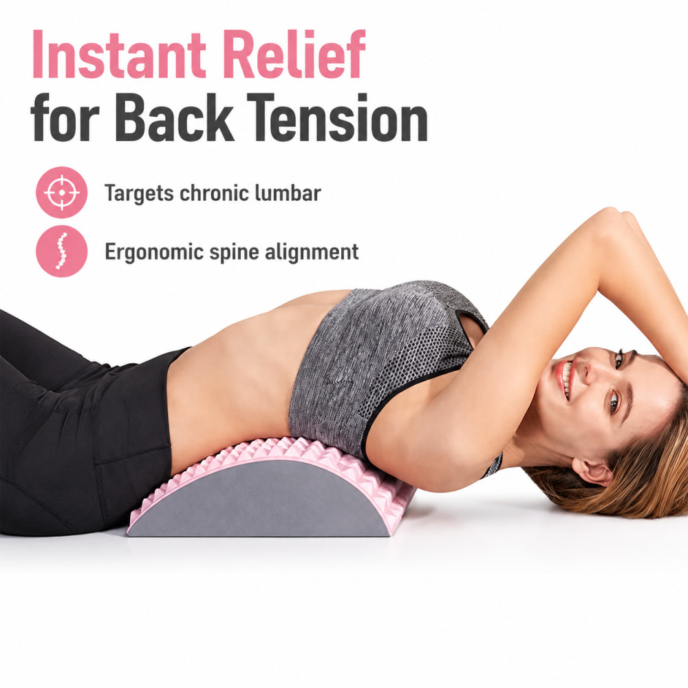 EVA Back Lumbar Stretcher Mass - Posture Corrector Back recension och pris