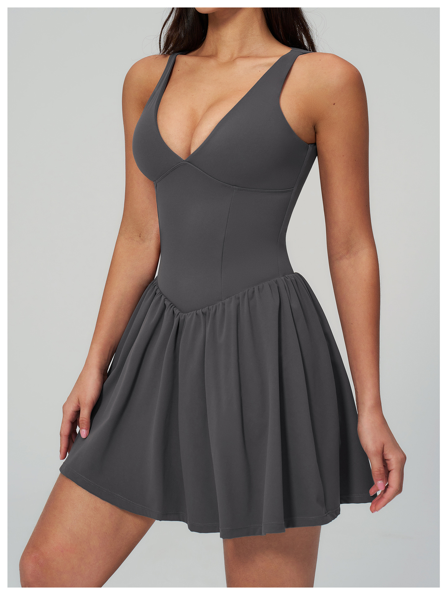 Fashion Woman Yoga Solid Color - Yoga Fitness Dress recension och pris