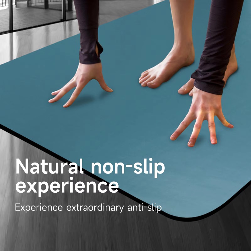 Double-sided Non-slip Yoga Mat - Yoga Fitness Logo Design recension och pris