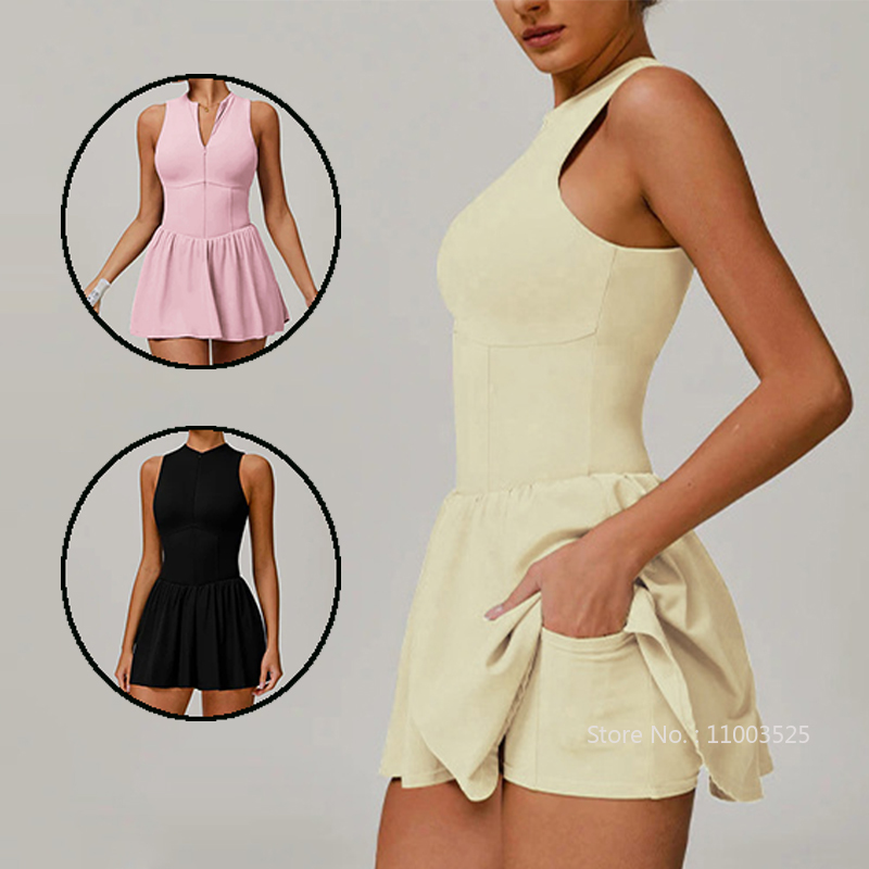 Women Golf Badminton Tennis Dr - Yoga Fitness Dress recension och pris