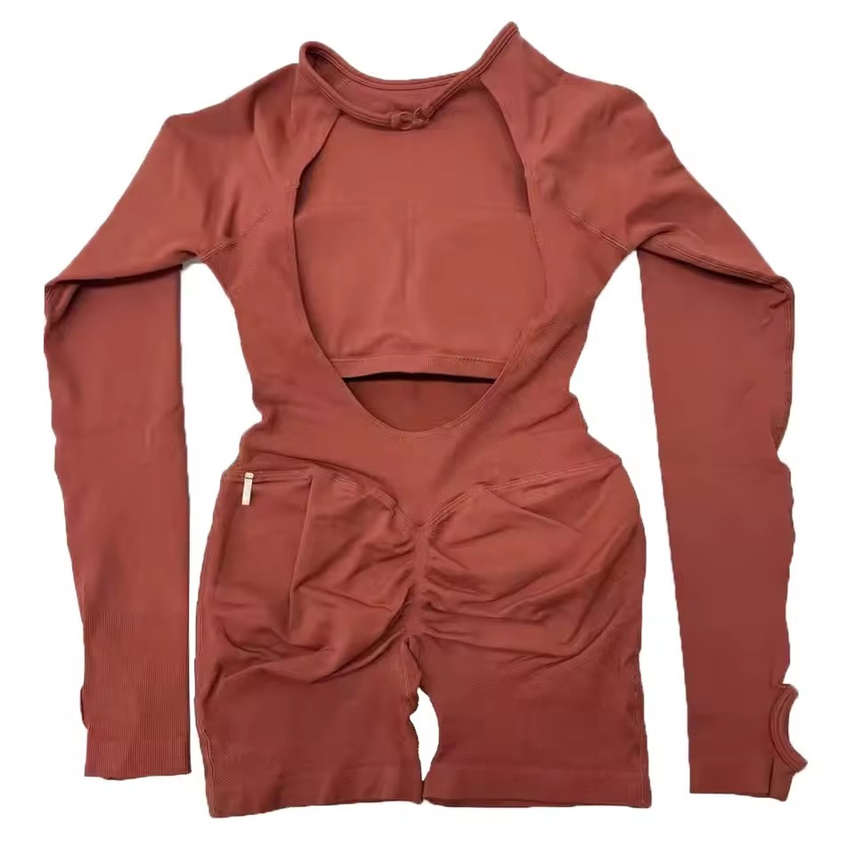 DLOGO Impact long-sleeved jump - Yoga Fitness Jumpsuit recension och pris