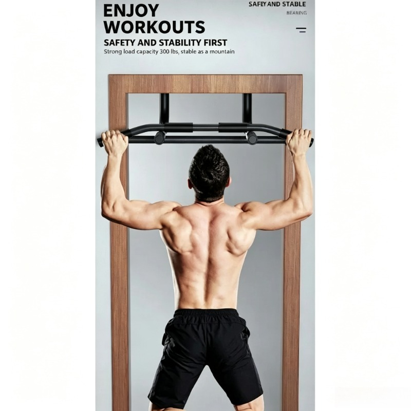 Portable Door Frame Chin-Up Ba - Pull Up Bar Doorframe recension och pris