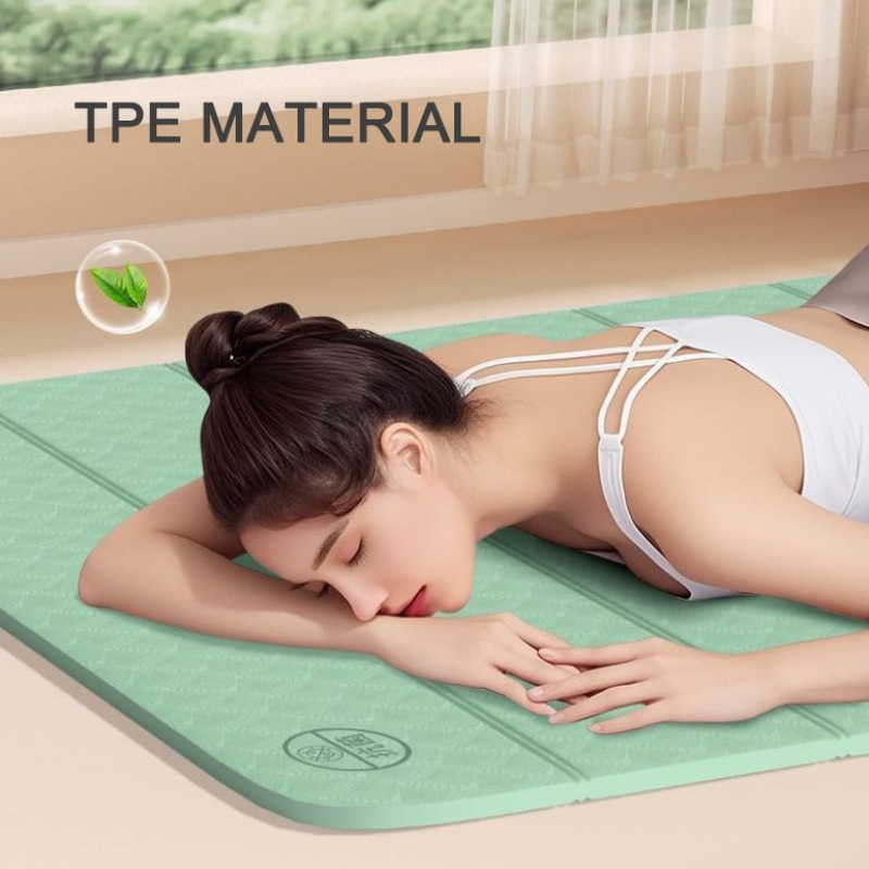 TPE Folding Yoga Mat Fitness D - Yoga Fitness Holiday recension och pris
