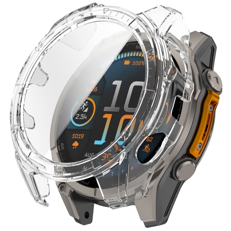 PC +Tempered Film Case for Gar - Fitness Tracker Band recension och pris